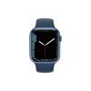 Смарт-часы Apple Watch Series 7 GPS 45mm Blue Aluminium Case with Deep Navy S (MKN83UL/A) - Изображение 1