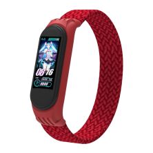 Ремешок для фитнес браслета Armorstandart Braided Solo Loop для Xiaomi Mi Band 4/5/6 Red size L (ARM58762)