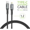Дата кабель Type-C to Lightning 1.2m CBGPD30WTL1 30W grey Intaleo (1283126518089) - Зображення 2