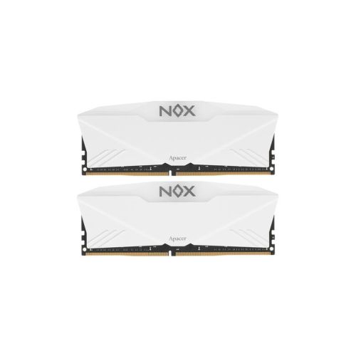 Модуль пам'яті для комп'ютера DDR4 16GB (2x8GB) 3200 MHz NOX RGB White Apacer (AH4U16G32C28YNWAA-2)