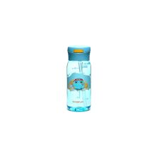 Бутылка для воды Casno 400 мл KXN-1195 Синя восьминіг з соломинкою (KXN-1195_Blue)
