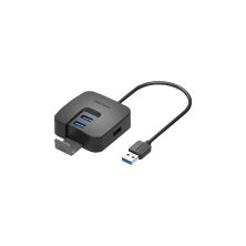 Концентратор Vention USB 3.0 to 4xUSB 3.0 + MicroUSB black (CHBBB)