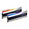 Модуль памяти для компьютера DDR5 32GB (2x16GB) 7600 MHz Trident Z5 RGB Silver G.Skill (F5-7600J3646G16GX2-TZ5RS) - Изображение 1