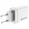Зарядний пристрій Verbatim USB 30W PD3.0 4-ports white (49701) - Зображення 1