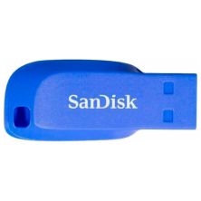 USB флеш накопитель SanDisk 32GB Cruzer Blade Electric Blue USB 2.0 (SDCZ50C-032G-B35BE)