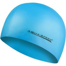 Шапка для плавания Aqua Speed Mega 100-30 світло-блакитний Уні OSF (5908217635570)