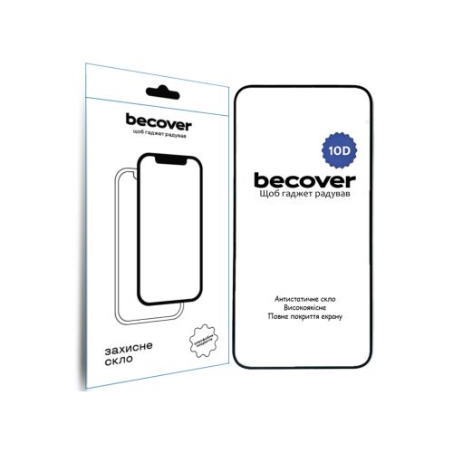 Стекло защитное BeCover Nothing Phone (2a) 10D Black (711818)