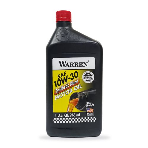 Моторна олива Warren Synthetic blend 10W-30, 0,946л