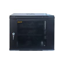 Шкаф настенный GEAR 9U 19'' 600x600x450 мм, + полка 19, black (GWMSN-9U-600-600)