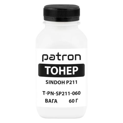 Тонер Pantum/Sindoh P211, 60 г Patron (PN-SP211-060)