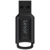 USB флеш накопичувач Lexar 64GB JumpDrive V400 Black USB 3.0 (LJDV400064G-BNBNG) - Зображення 1