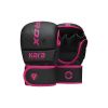 Перчатки для MMA RDX F6 Matte Pink Plus XS/S (GSR-F6MP-XS/S+) - Изображение 1