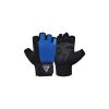 Перчатки для фитнеса RDX W1 Half Blue Plus L (WGA-W1HU-L+) - Изображение 1