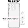 Чохол до мобільного телефона BeCover Anti-Shock Motorola Moto G15 / G15 Power Clear (713471) - Зображення 3