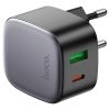 Зарядний пристрій HOCO CS32A Rise 1xUSB-C PD20W + 1xUSB QC3.0 Black (6942007617451) - Зображення 1