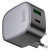 Зарядний пристрій HOCO CS32A Rise 1xUSB-C PD20W + 1xUSB QC3.0 Black (6942007617451) - Зображення 3