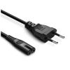 Кабель питания C7 2m black ColorWay (CW-CBP085-BK) - Изображение 1