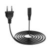 Кабель питания C7 2m black ColorWay (CW-CBP085-BK) - Изображение 2