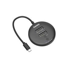 Док-станция для накопителей Maiwo 2*NVMe M.2 SSD to USB3.2 Gen2 USB-C 10Gbps (K3026P2 grey)