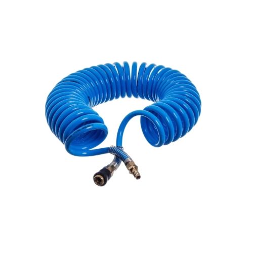 Пневматический шланг GTM спиральный GPU-20, 20м 8*12мм (GPU-20)