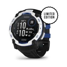 Смарт-часы Garmin Instinct 3, 50mm, Solar, Whitestone with Black Band, GPS смарт-годинник (010-02935-03)