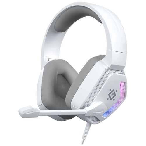 Наушники Defender Espanto RGB USB White (62470)