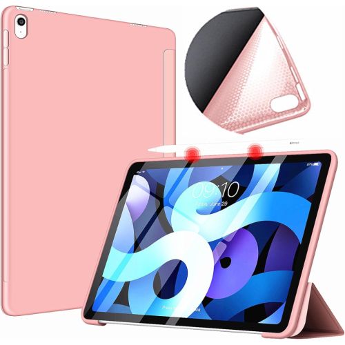 Чохол до планшета BeCover Tri Fold Soft TPU Silicone Apple iPad Air 11 M4 2026 Pink (715240)