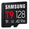 Карта памяти Samsung 128GB microSDXC class 10 UHS-I U3 V30 A2 T9 (MB-MH128T/WW) - Изображение 1