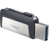 USB флеш накопичувач SanDisk 32GB Ultra Dual USB 3.0 + Type-C (SDDDC2-032G-G46) - Зображення 3