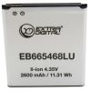 Акумуляторна батарея для телефону Extradigital Samsung Galaxy Grand 2 Duos G7102 (2600 mAh, EB665468LU) (BMS6417) - Зображення 1
