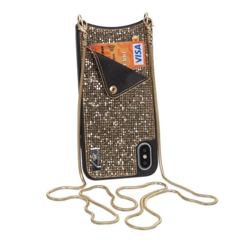 Чехол для мобильного телефона BeCover Glitter Wallet Apple iPhone Xr Gold (703614) (703614)