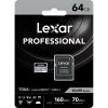 Карта памяти Lexar 64GB microSDXC class 10 UHS-I 1066x Silver (LMS1066064G-BNANG) - Изображение 2