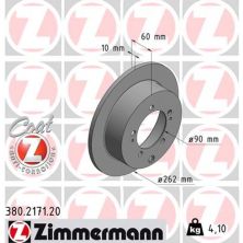 Тормозной диск ZIMMERMANN 380.2171.20