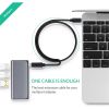 Дата кабель USB-C to USB-C 1.0m USB 3.1Gen2 100W US353 Black Ugreen (10387) - Зображення 2