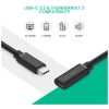 Дата кабель USB-C to USB-C 1.0m USB 3.1Gen2 100W US353 Black Ugreen (10387) - Зображення 3