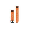 Ремінець до смарт-годинника Garmin fenix 6 22mm QuickFit Ember Orange Silicone (010-12863-01) - Зображення 1