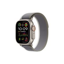 Смарт-годинник Apple Watch Ultra 2 GPS + Cellular, 49mm Titanium Case with Green/Grey Trail Loop - M/L (MRF43UL/A)