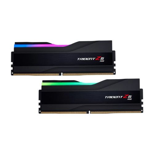 Модуль памяти для компьютера DDR5 48GB (2x24GB) 6000 MHz Trident Z5 RGB Black G.Skill (F5-6000J4048F24GX2-TZ5RK)