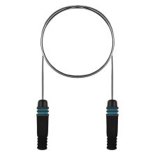 Скакалка LiveUp Jump Rope LS3137 швидкісна чорна 280см (6951376109580)