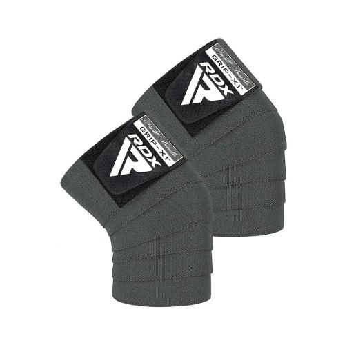 Бинт для спорту RDX на коліна K1 GYM Knee Wraps Grey (WAH-K1G)