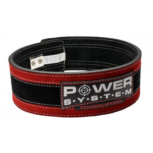 Атлетичний пояс Power System Stronglift PS-3840 Black/Red L/XL (PS_3840RD-5)