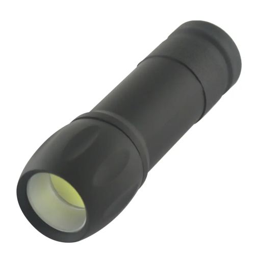 Фонарь Quantum mile black 3W COB 3xAAA 24шт/уп (QM-FL1046-CB)