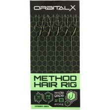 Поводок OrbitalX Method Hair Rig Wide Gape 8 20lb 10cm (5шт/уп) camo (694.00.03)