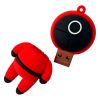 USB флеш накопитель Wibrand 16GB Squid Game Red USB 2.0 (WI2.0/SG16R) - Изображение 2