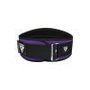 Атлетичний пояс RDX RX3 EVA Curve неопреновий Purpel S (WBE-RX3PR-S) - Зображення 2