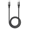 Дата кабель USB-C to USB-C 1.0m Exquisito 100W X50 black HOCO (6931474734259) - Зображення 2