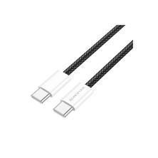 Дата кабель USB-C to USB-C 1.0m 60W Original BX103 black BOROFONE (6941991109485) Дата кабель USB-C to USB-C 1.0m 60W Original BX103 black BOROFONE (6941991109485)