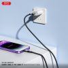 Дата кабель USB-C to USB-C 1.0m 240W black XO (NBQ264A_С_Black) - Зображення 2
