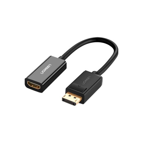 Перехідник Display Port M to HDMI F 1080P black Ugreen (40362)