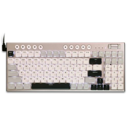Клавіатура Thunderobot K96 Tri-mode Red Switch UA Grey (6932066308230)